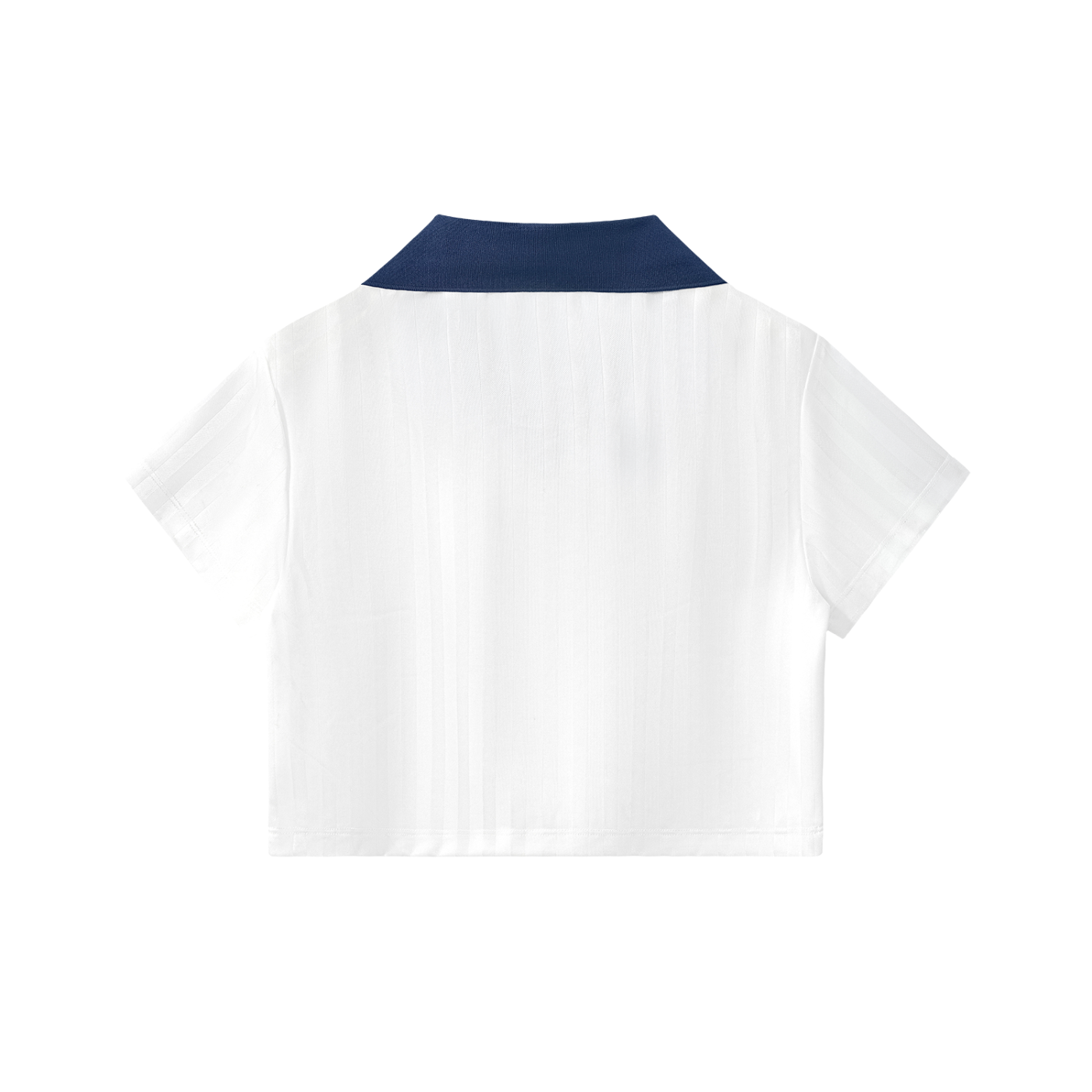 SPORTY CROP POLO TOP