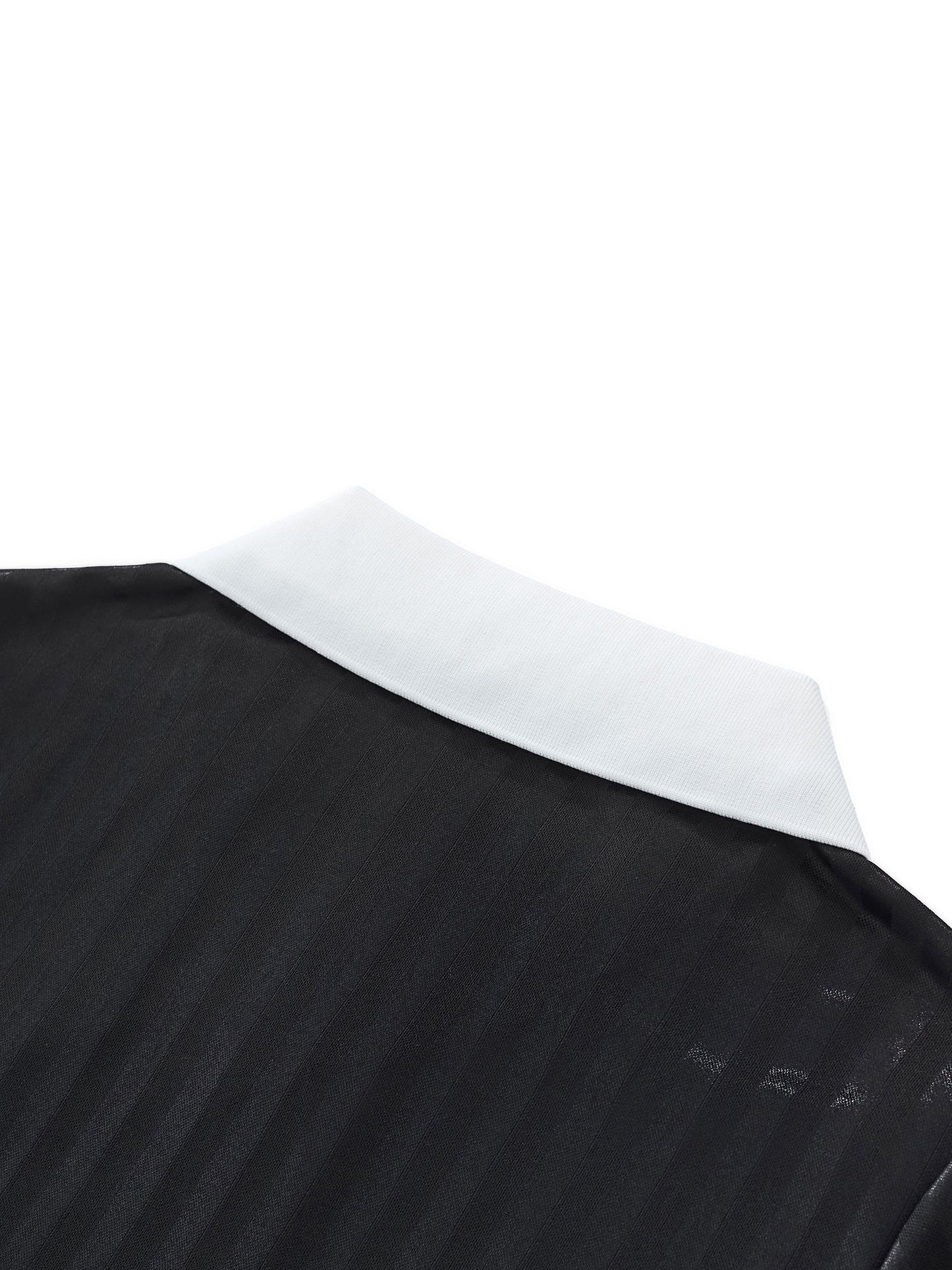 SPORTY CROP POLO TOP