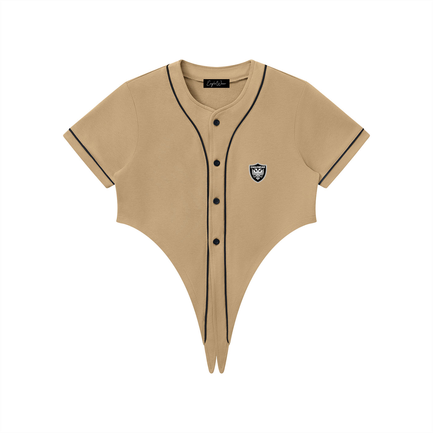 PIPING BASEBALL JERSEY