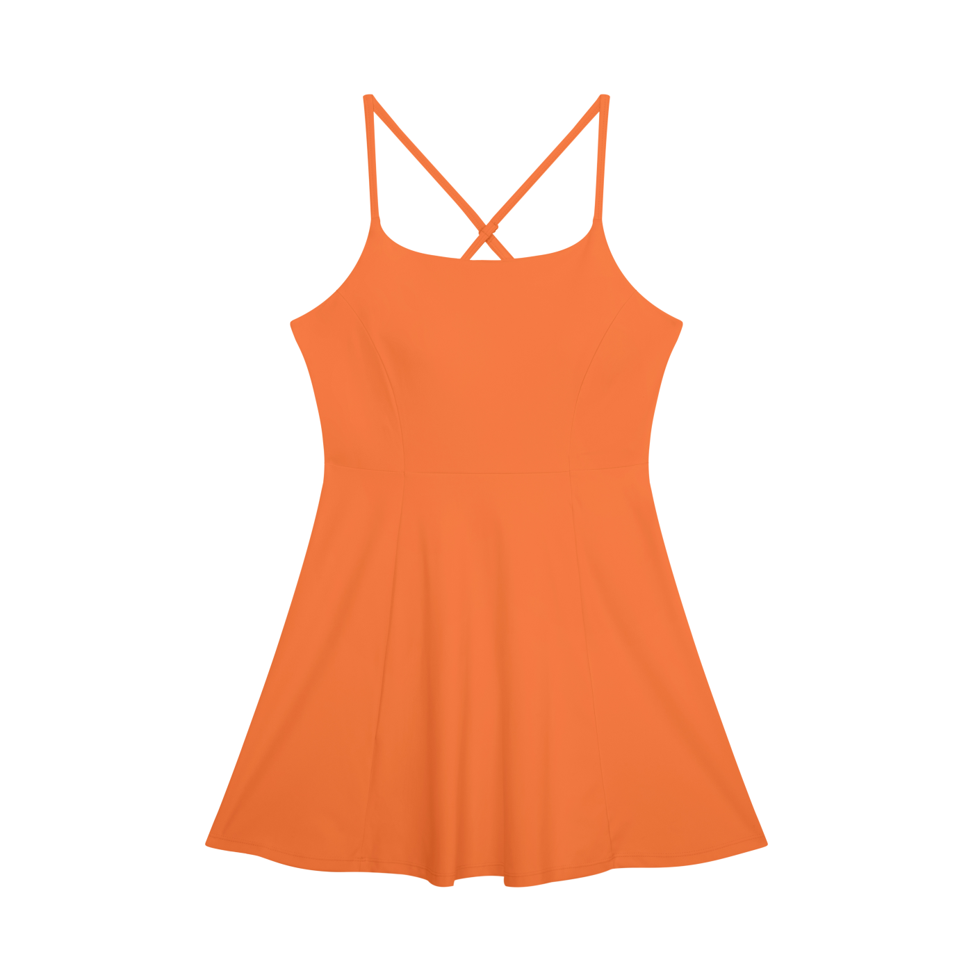 MODERN PANEL FIT A-LINE DRESS