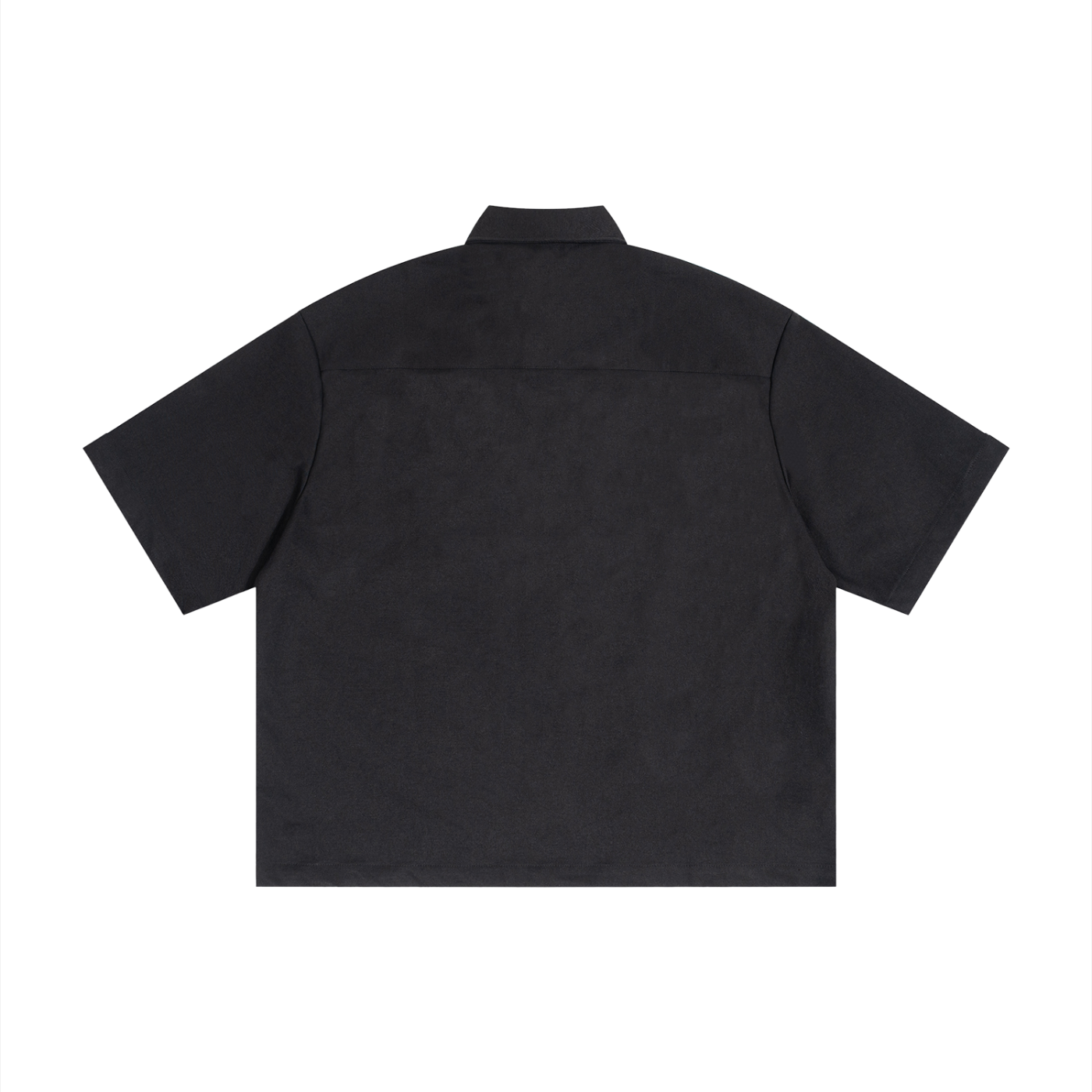 RELAXED LAPEL BUTTON SHIRT