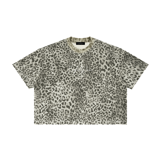 UNISEX WILD PRINT BOXY T-SHIRT