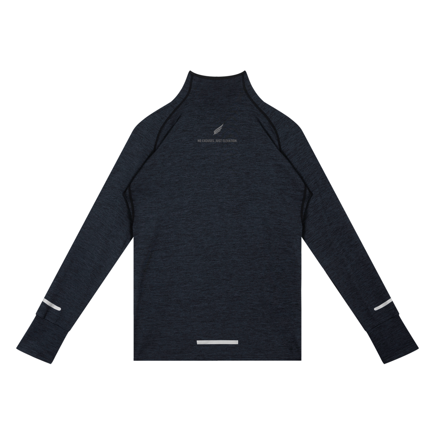 PERFORMANCE ZIP RAGLAN LONG SLEEVE TOP