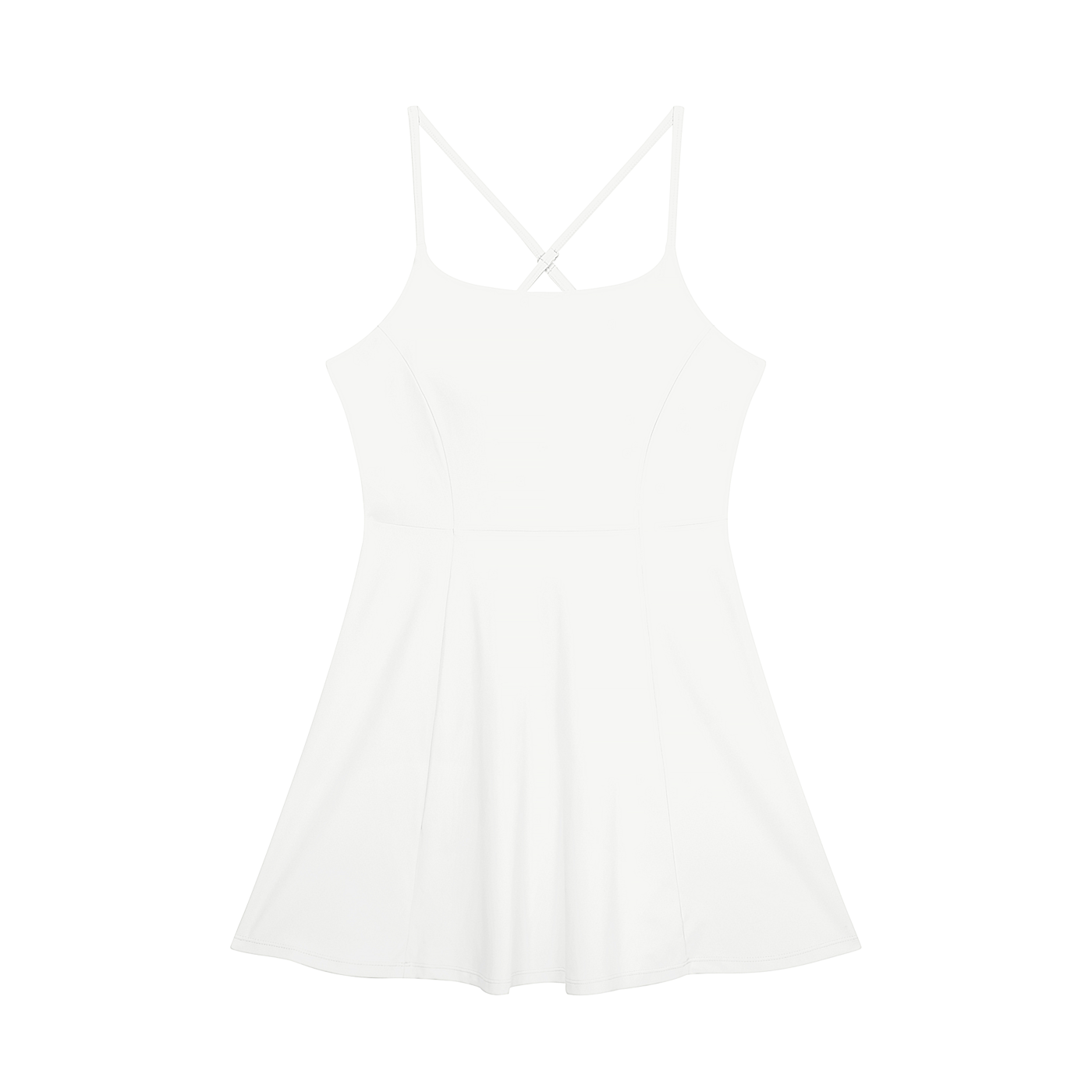 MODERN PANEL FIT A-LINE DRESS