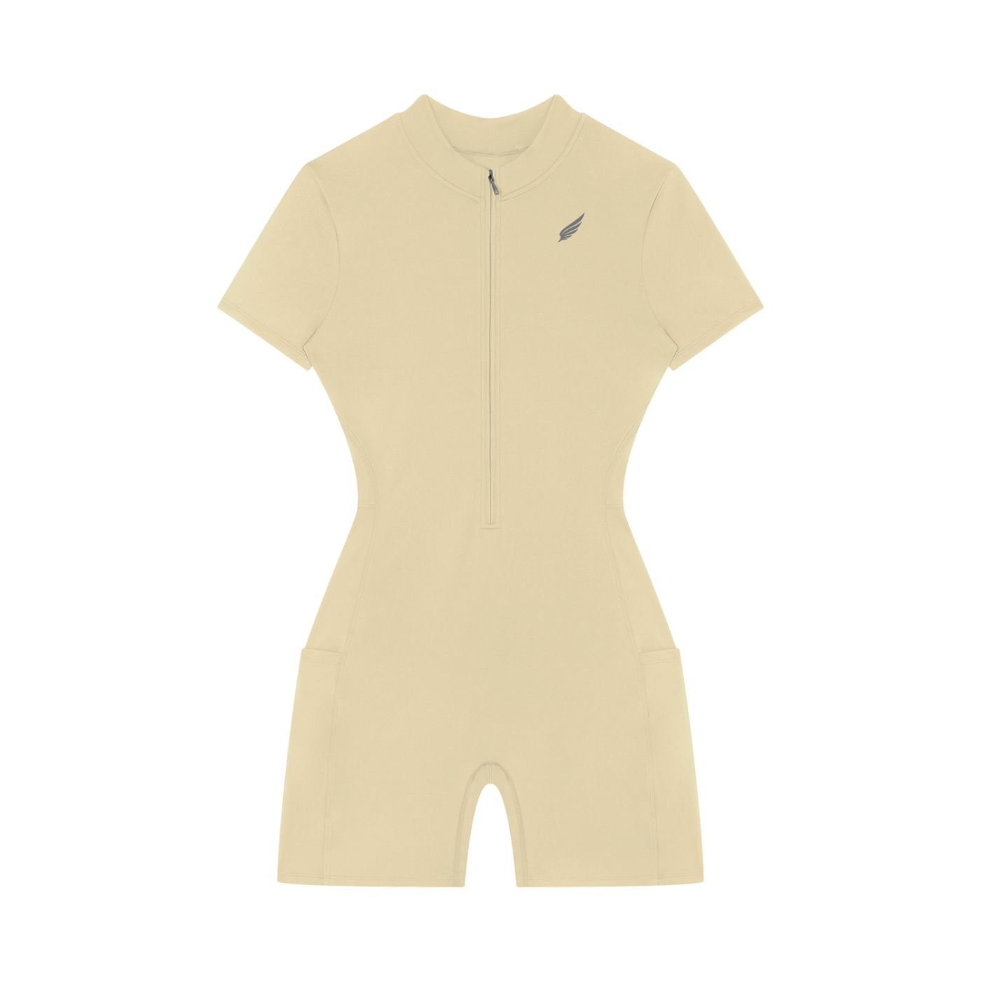 SPORT ZIP CROP BODYCON DRESS
