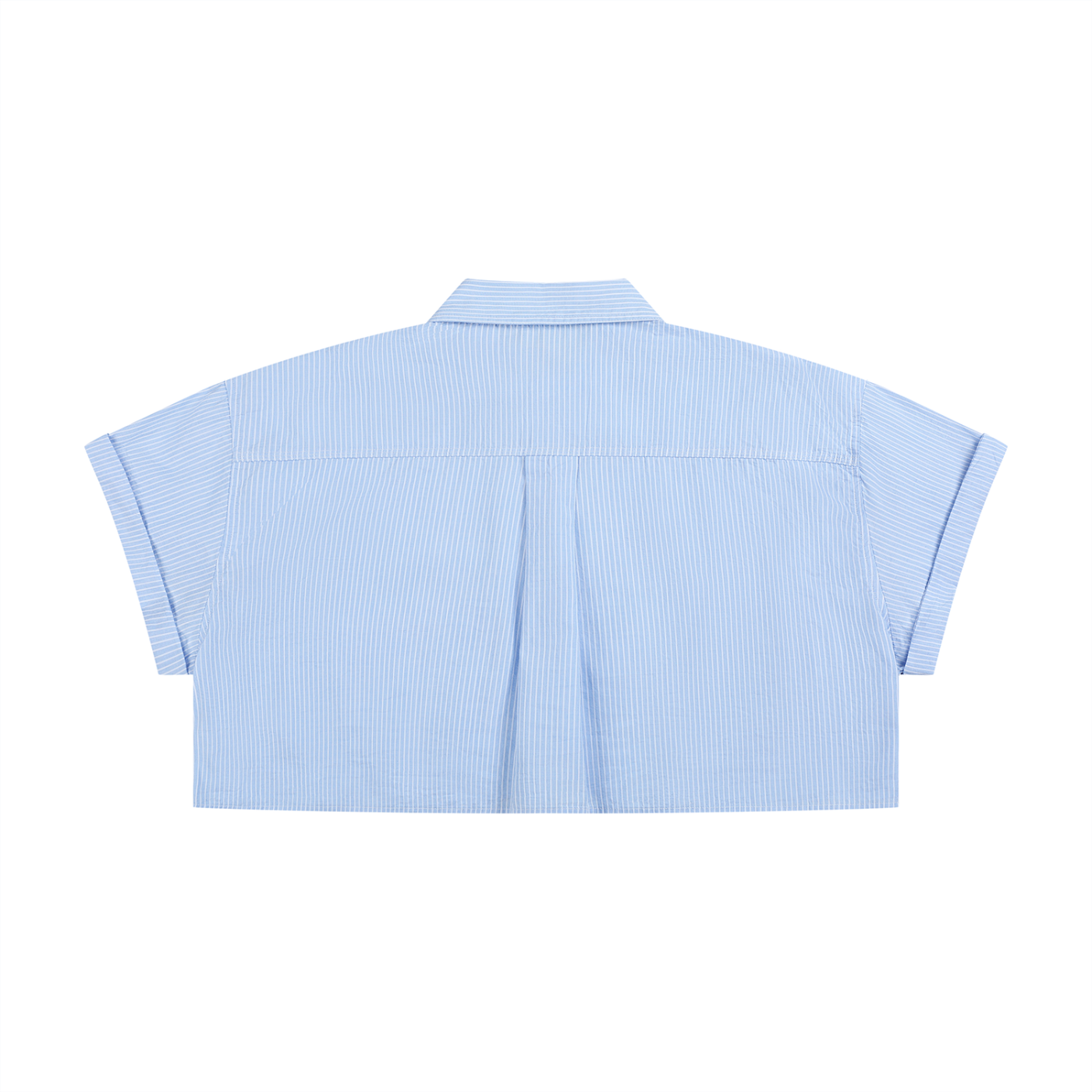 LIGHTWEIGHT CROPPED LAPEL SHIRT