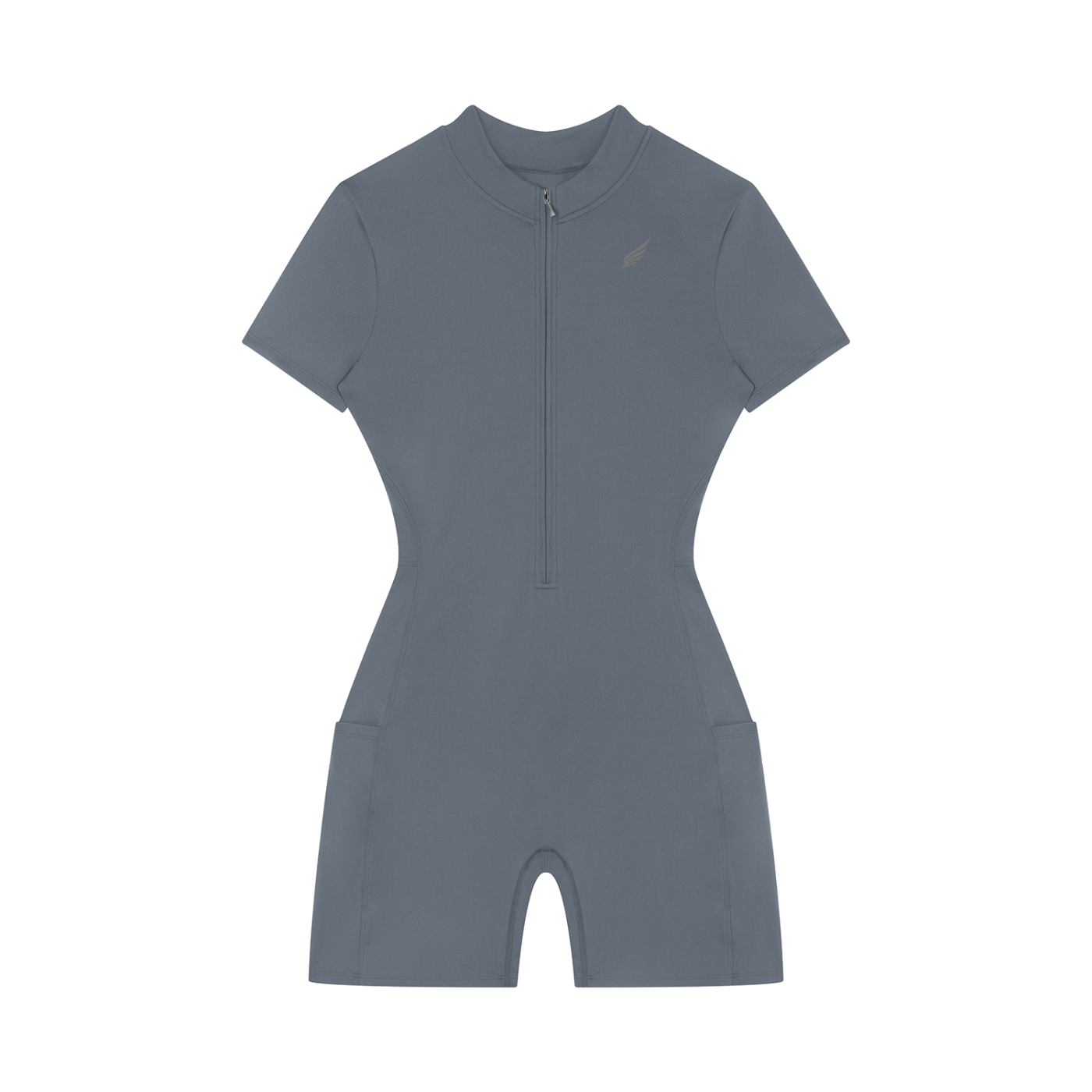 SPORT ZIP CROP BODYCON DRESS