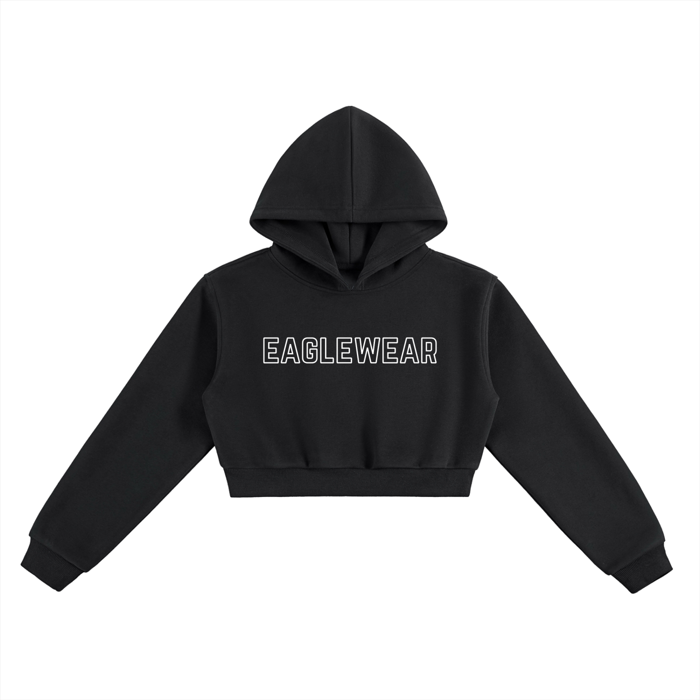 EAGLEWEAR PATRIOTES CROPPED JOGGER HOODIE WOMEN