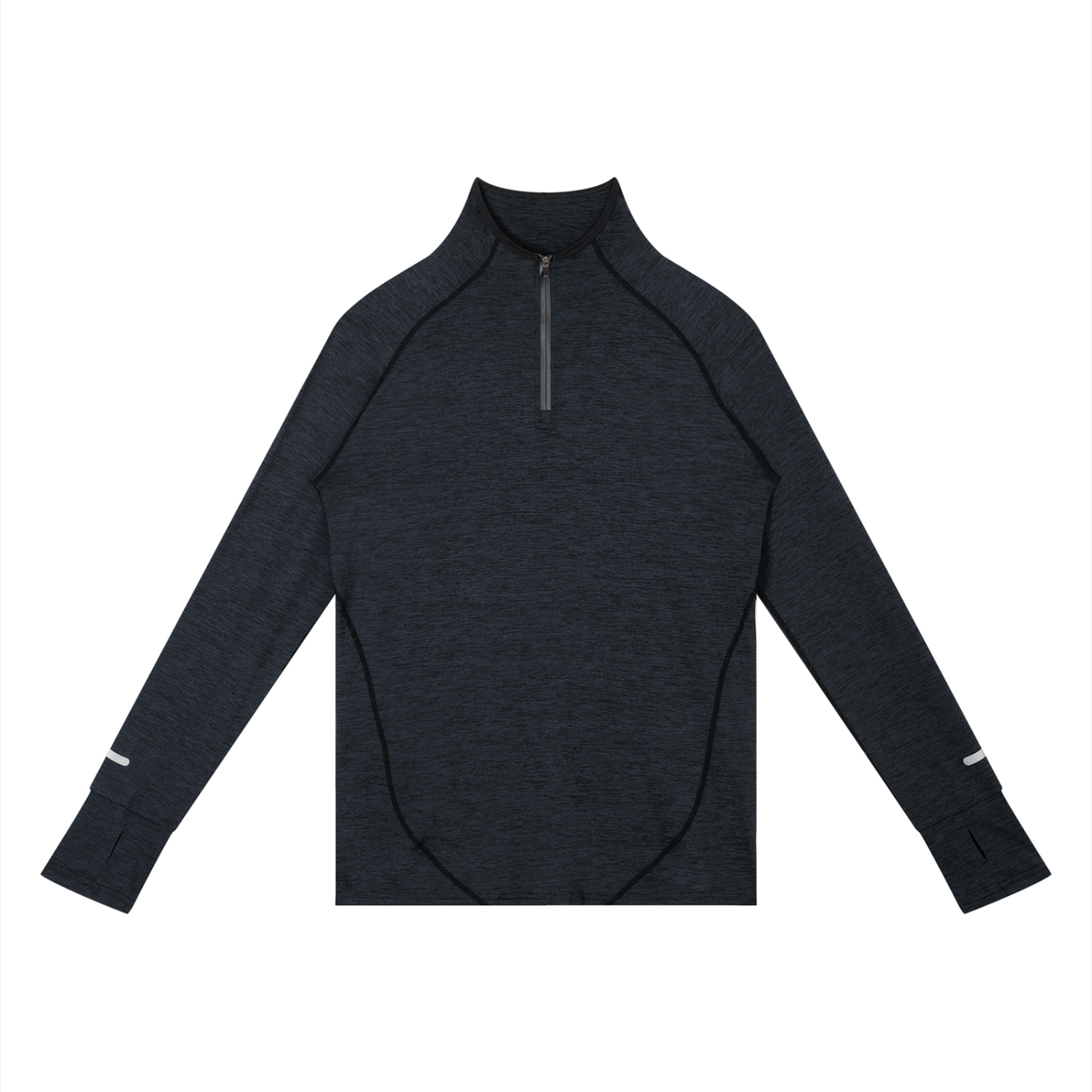 PERFORMANCE ZIP RAGLAN LONG SLEEVE TOP