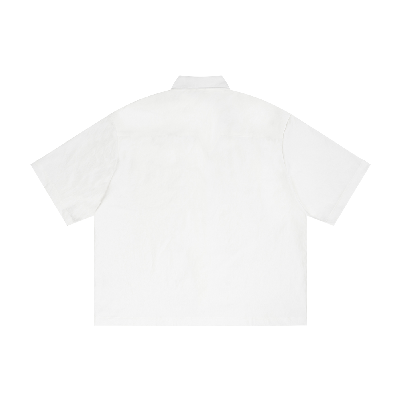 RELAXED LAPEL BUTTON SHIRT