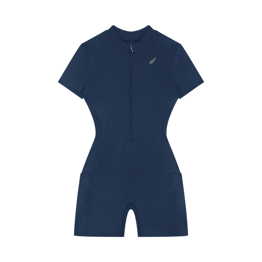 SPORT ZIP CROP BODYCON DRESS