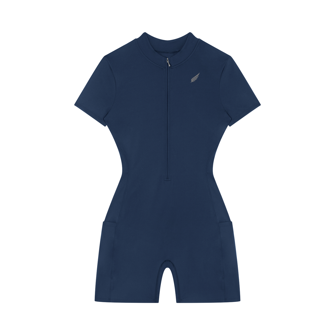 SPORT ZIP CROP BODYCON DRESS