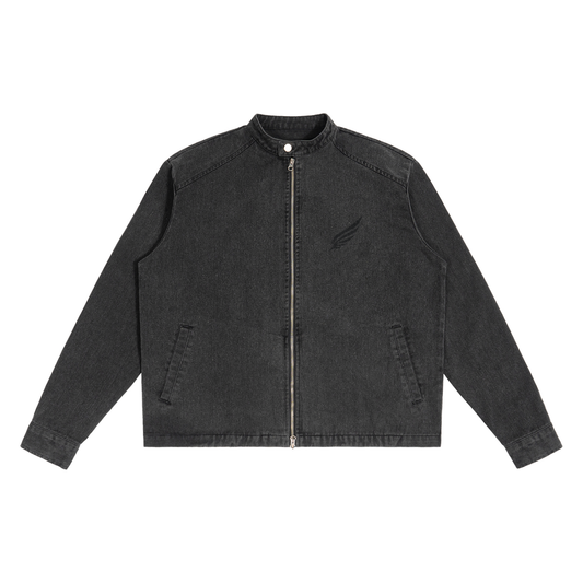 CLASSIC FADED DENIM JACKET