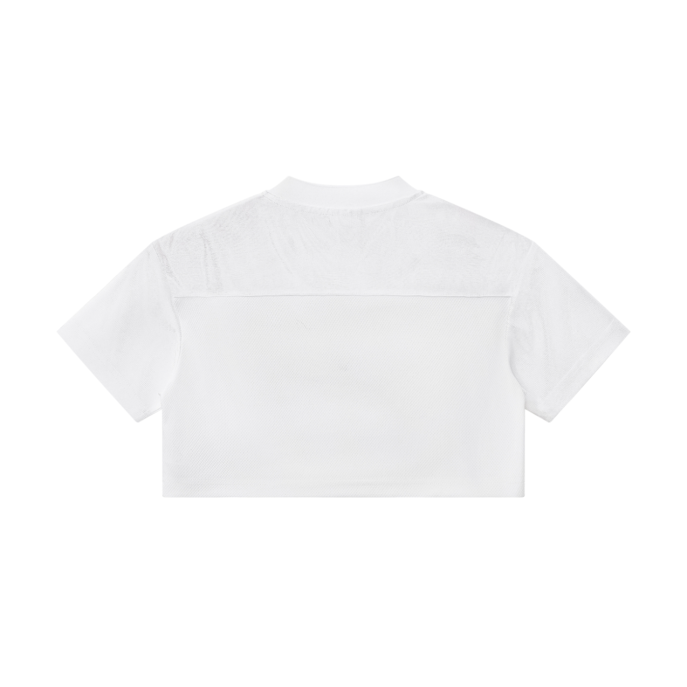 HOLLOW OUT CROPPED V-NECK TOP