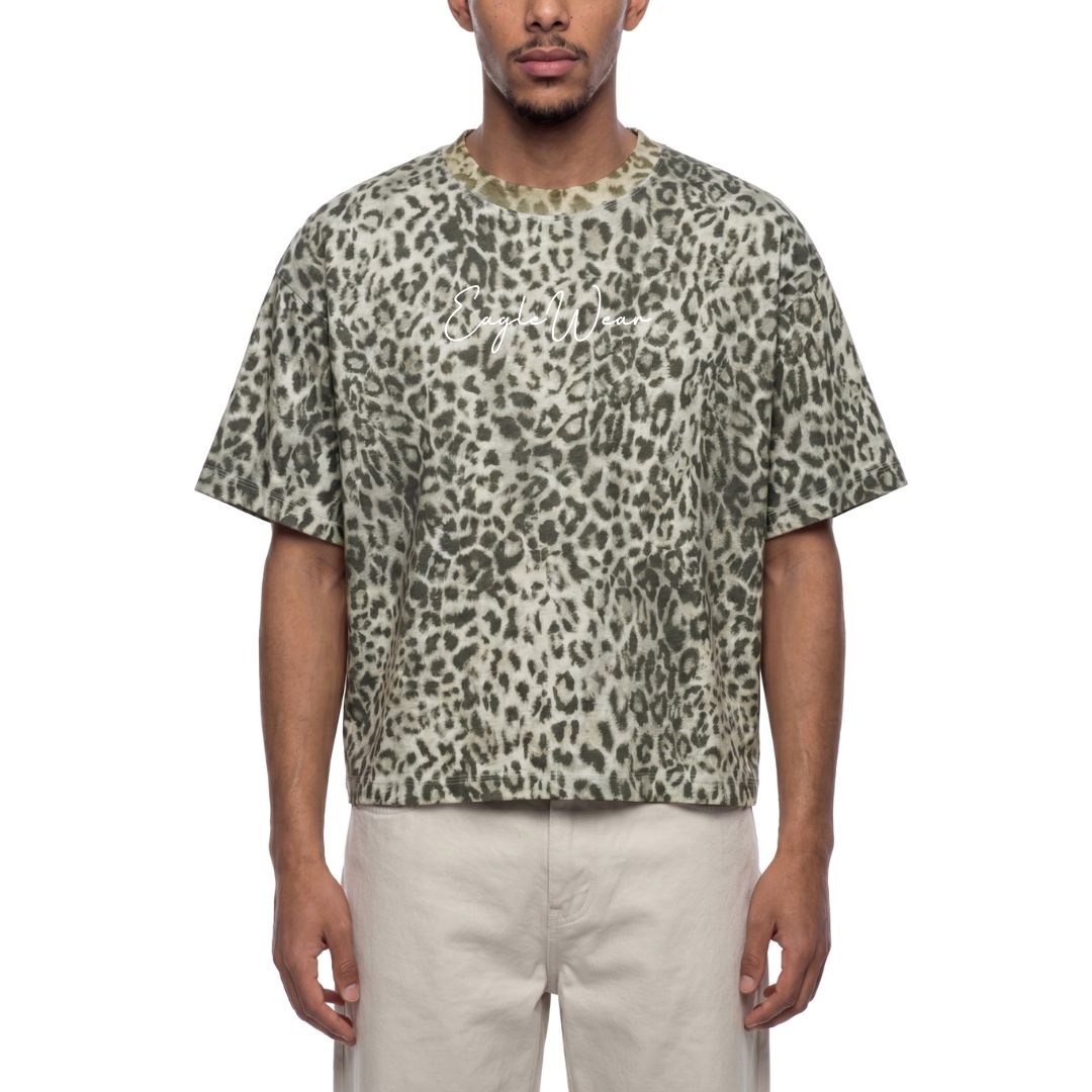 UNISEX WILD PRINT BOXY T-SHIRT