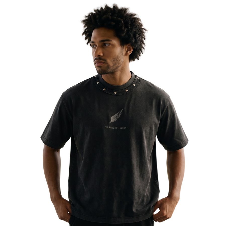 IRON STUD BOXY TEE