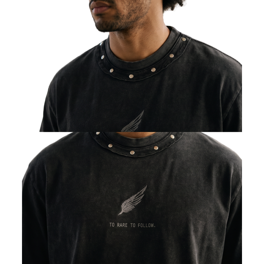 IRON STUD BOXY TEE