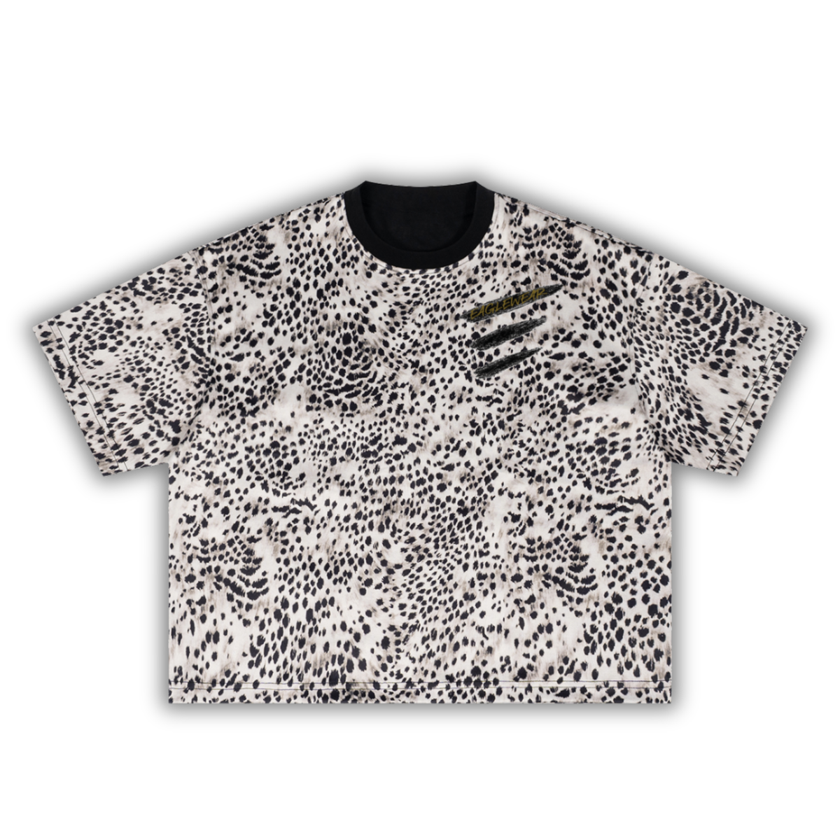 UNISEX WILD LEOPARD BOXY T-SHIRT