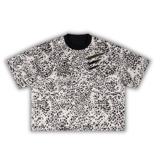 UNISEX WILD LEOPARD BOXY T-SHIRT