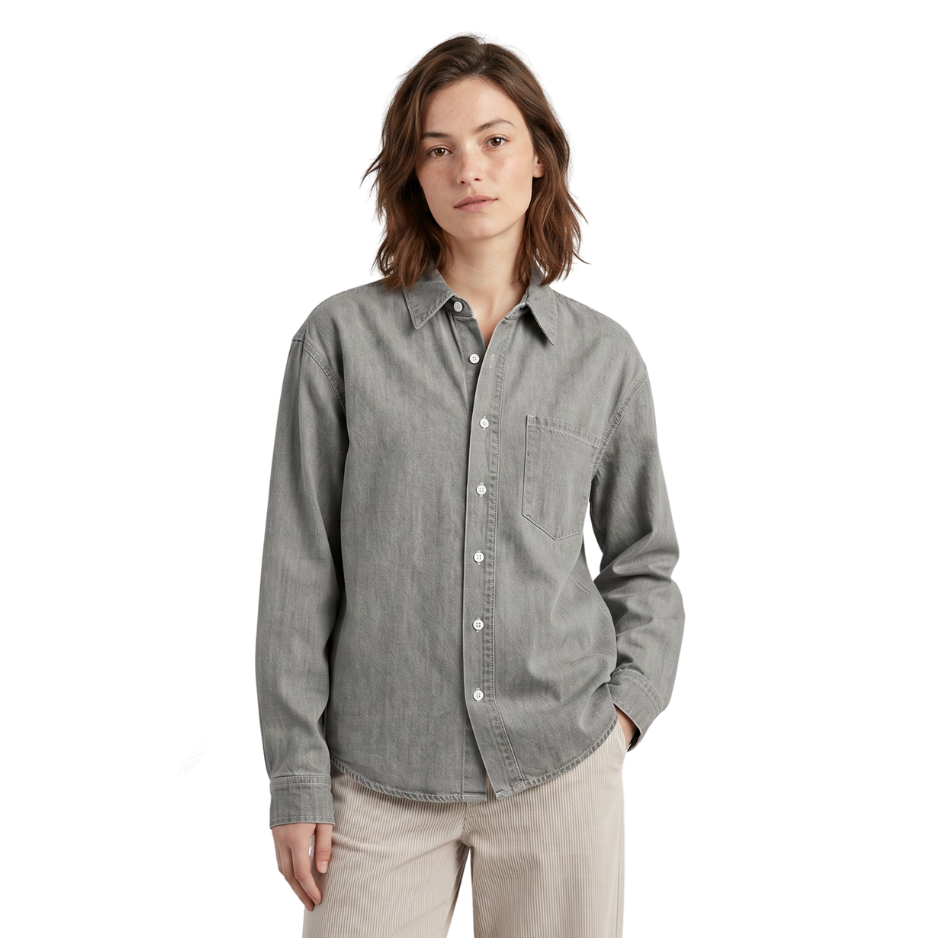 PREMIUM DENIM LAYER SHIRT