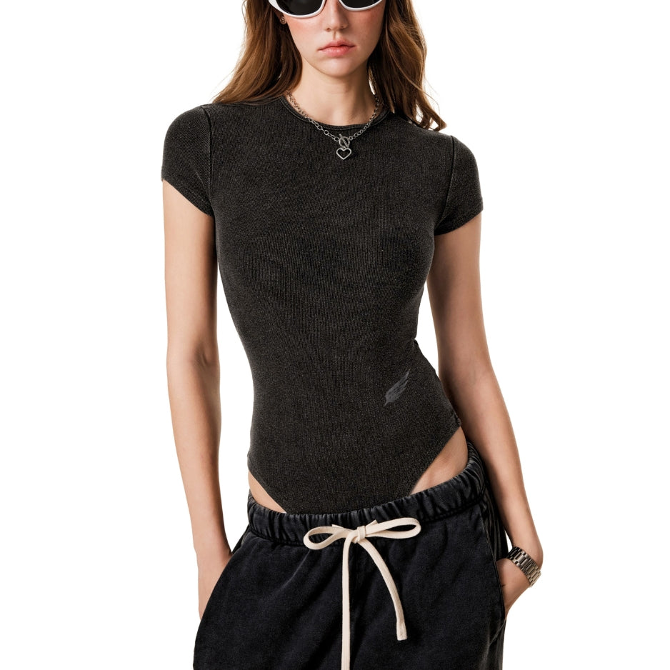 SNOW WASH SLIM FIT SUMMER TOP