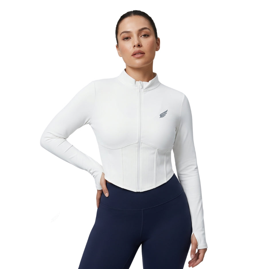 PERFORMANCE ZIP LONG SLEEVE TOP