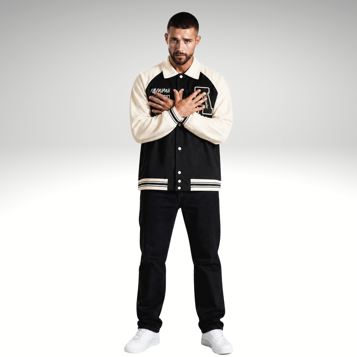 EAGLEWEAR PATRIOTES BASEBALLJACKE