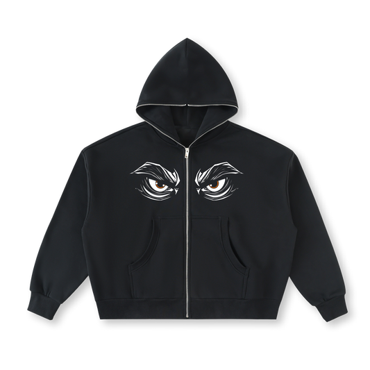 EAGLEWEAR FULL-ZIP BOXY HOODIE