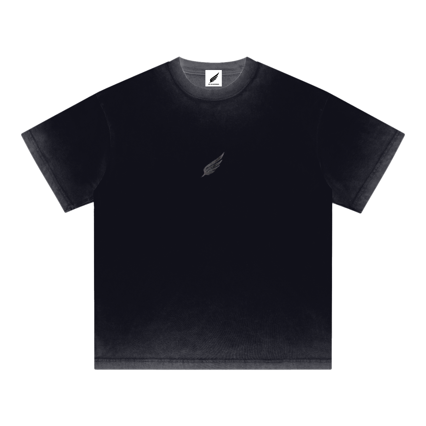 WASHED OVERSIZED COTTON T-SHIRT