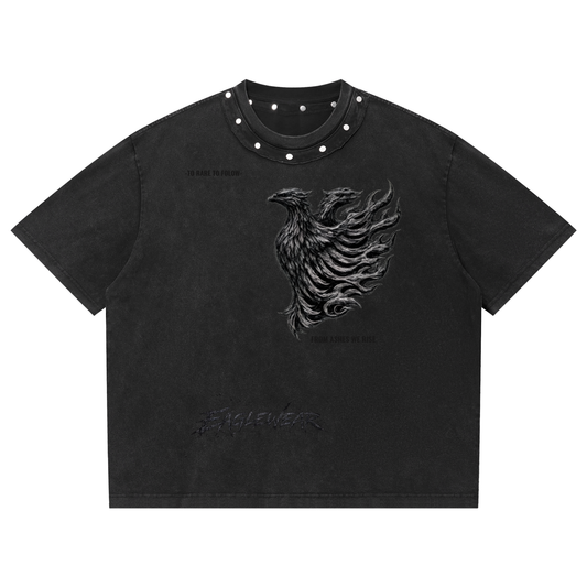 EAGLE STUD BOXY TEE