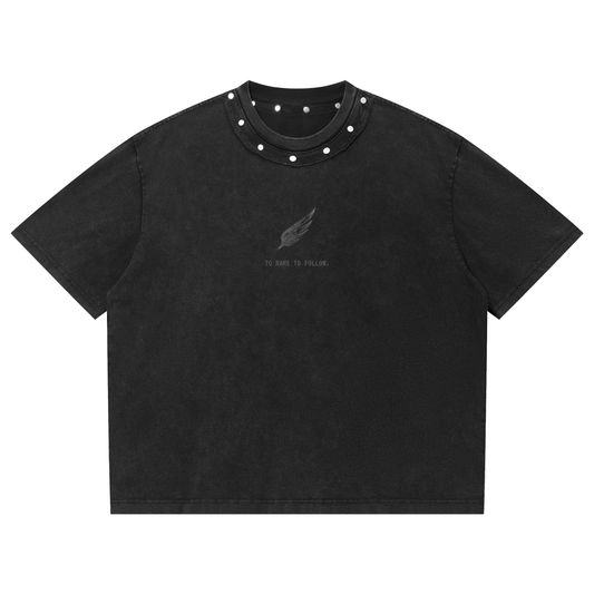 IRON STUD BOXY TEE
