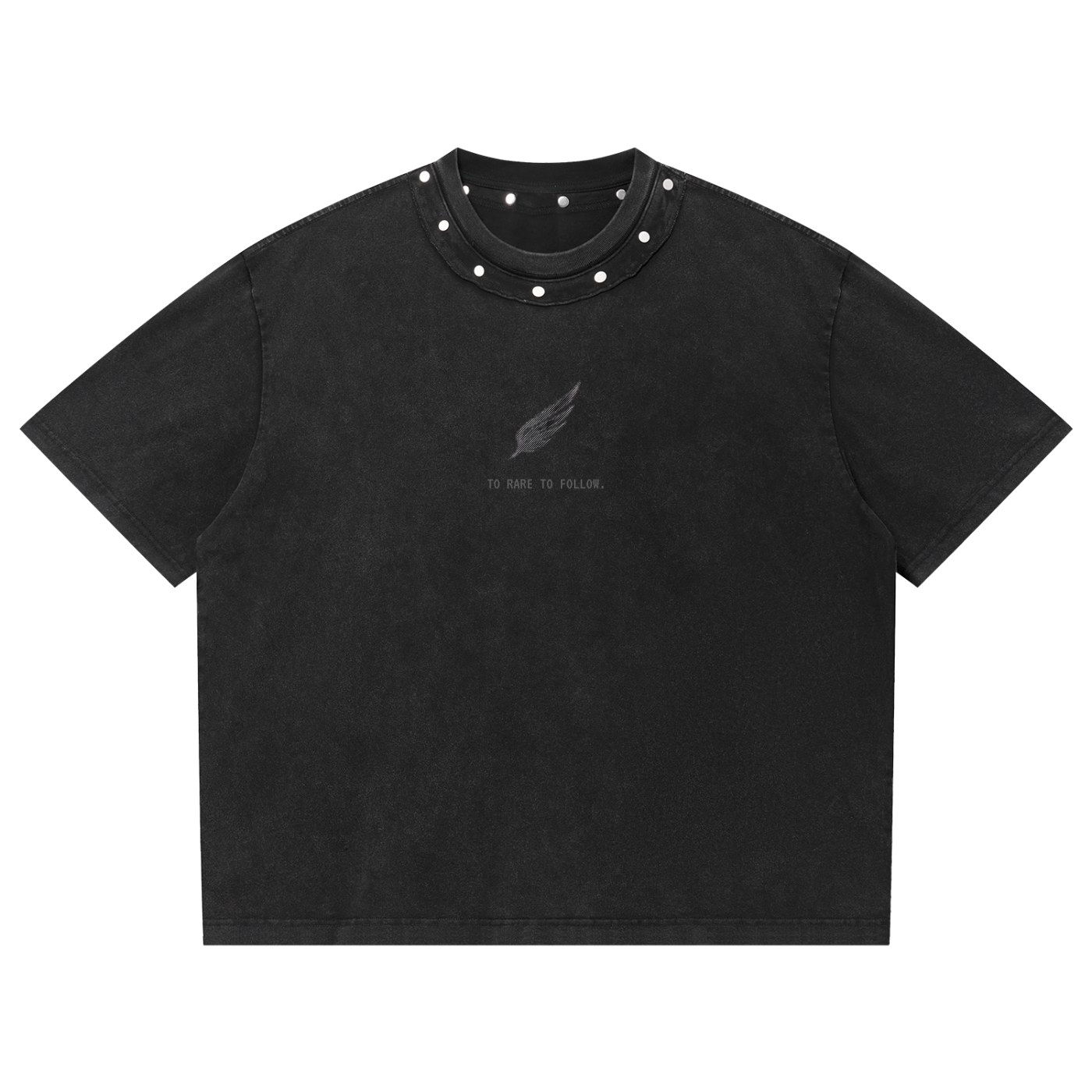 IRON STUD BOXY TEE