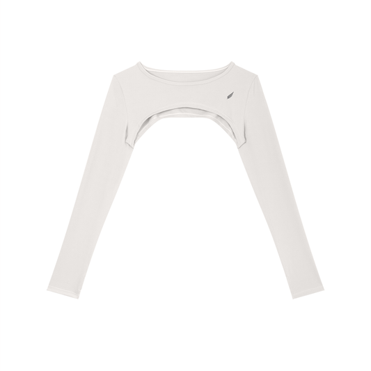LONG SLEEVE SPORT CROPPED TOP