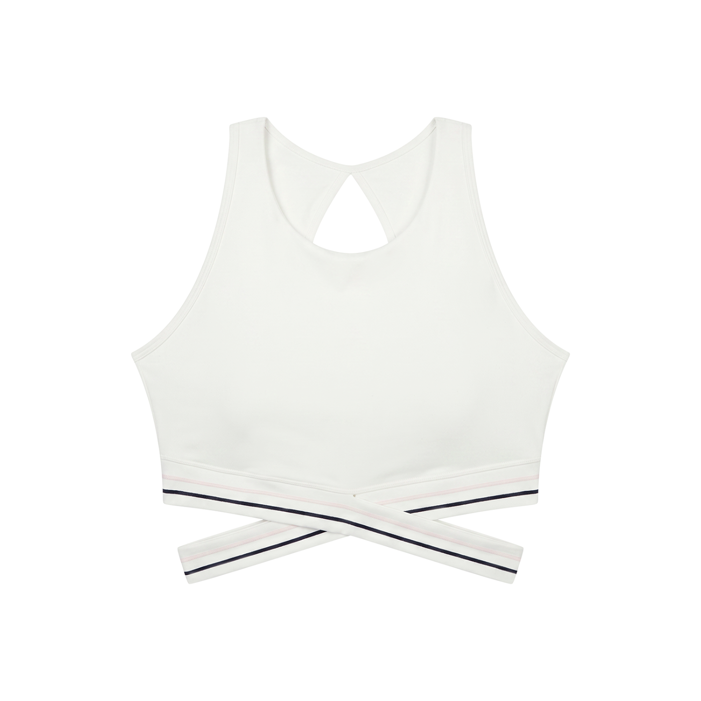 BACKLESS CROPPED SPORTS TOP