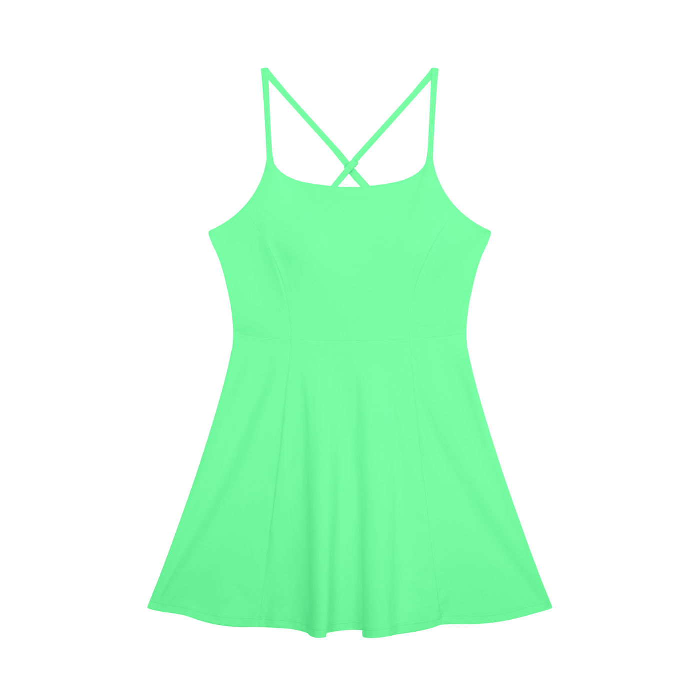 MODERN PANEL FIT A-LINE DRESS
