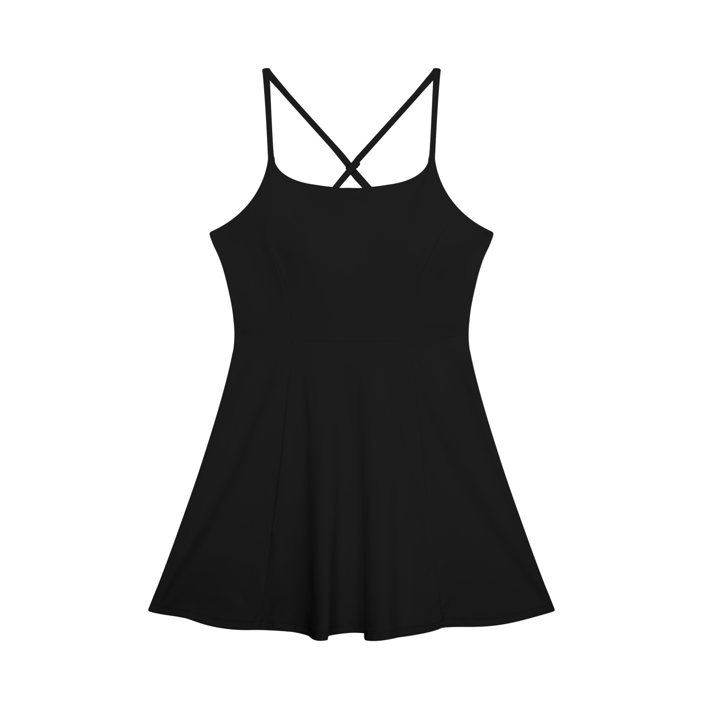 MODERN PANEL FIT A-LINE DRESS