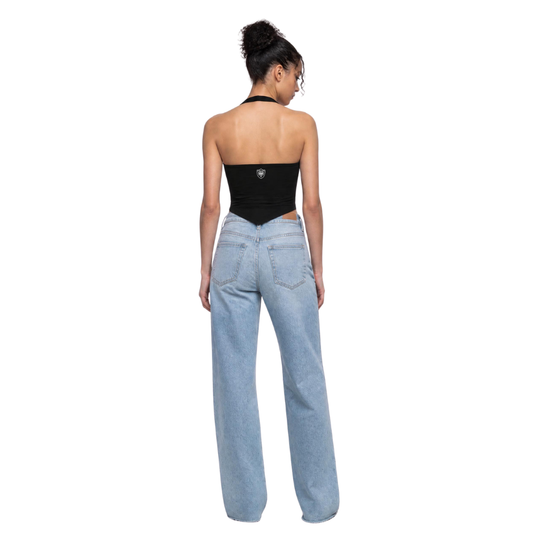 EAGLEWEAR FLEX HALTER CROP TOP