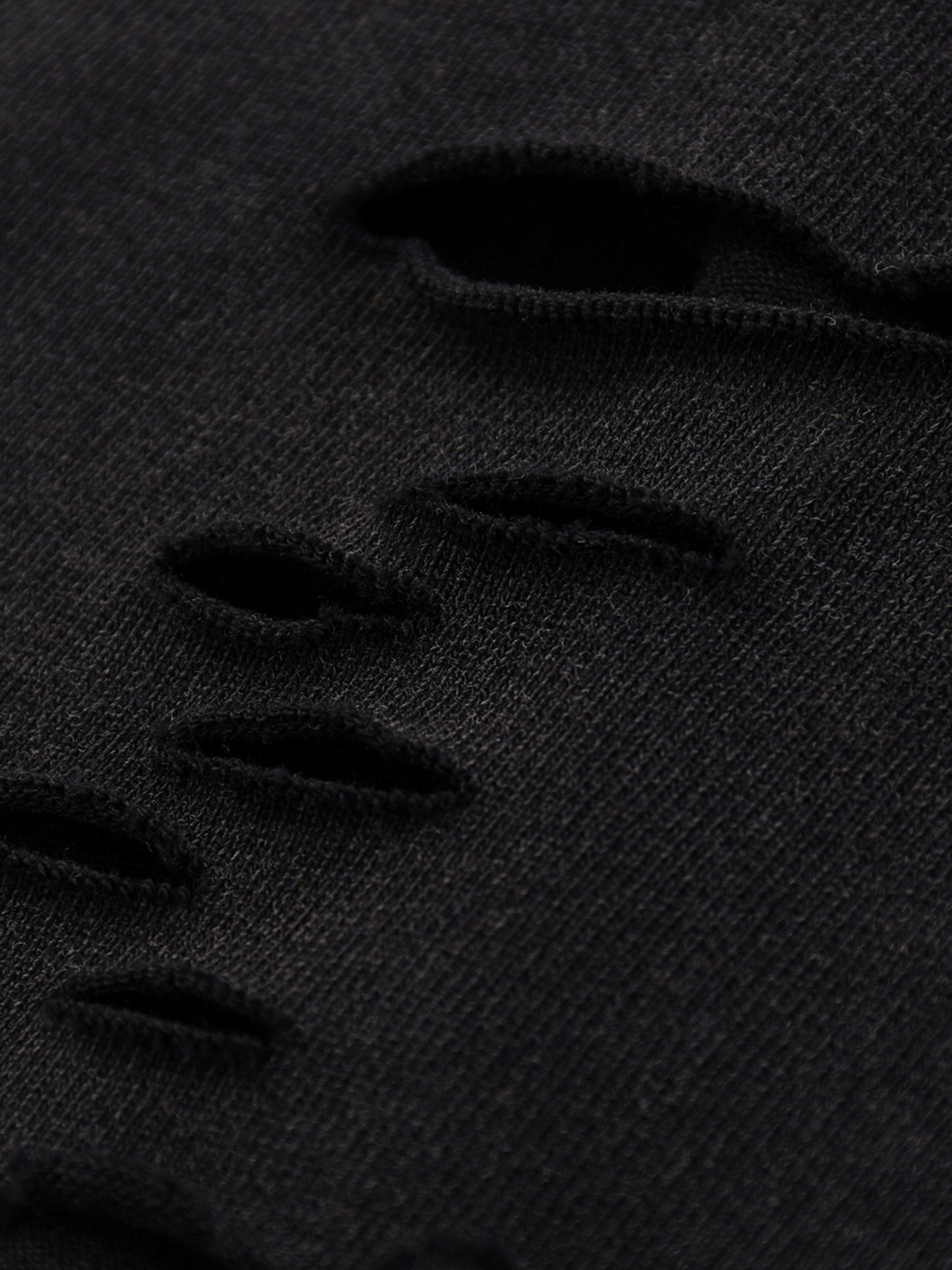 DISTRESSED SNOW WASH T-SHIRT