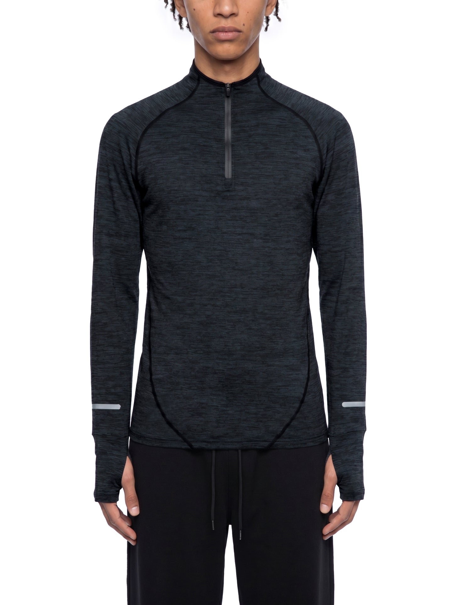 PERFORMANCE ZIP RAGLAN LONG SLEEVE TOP