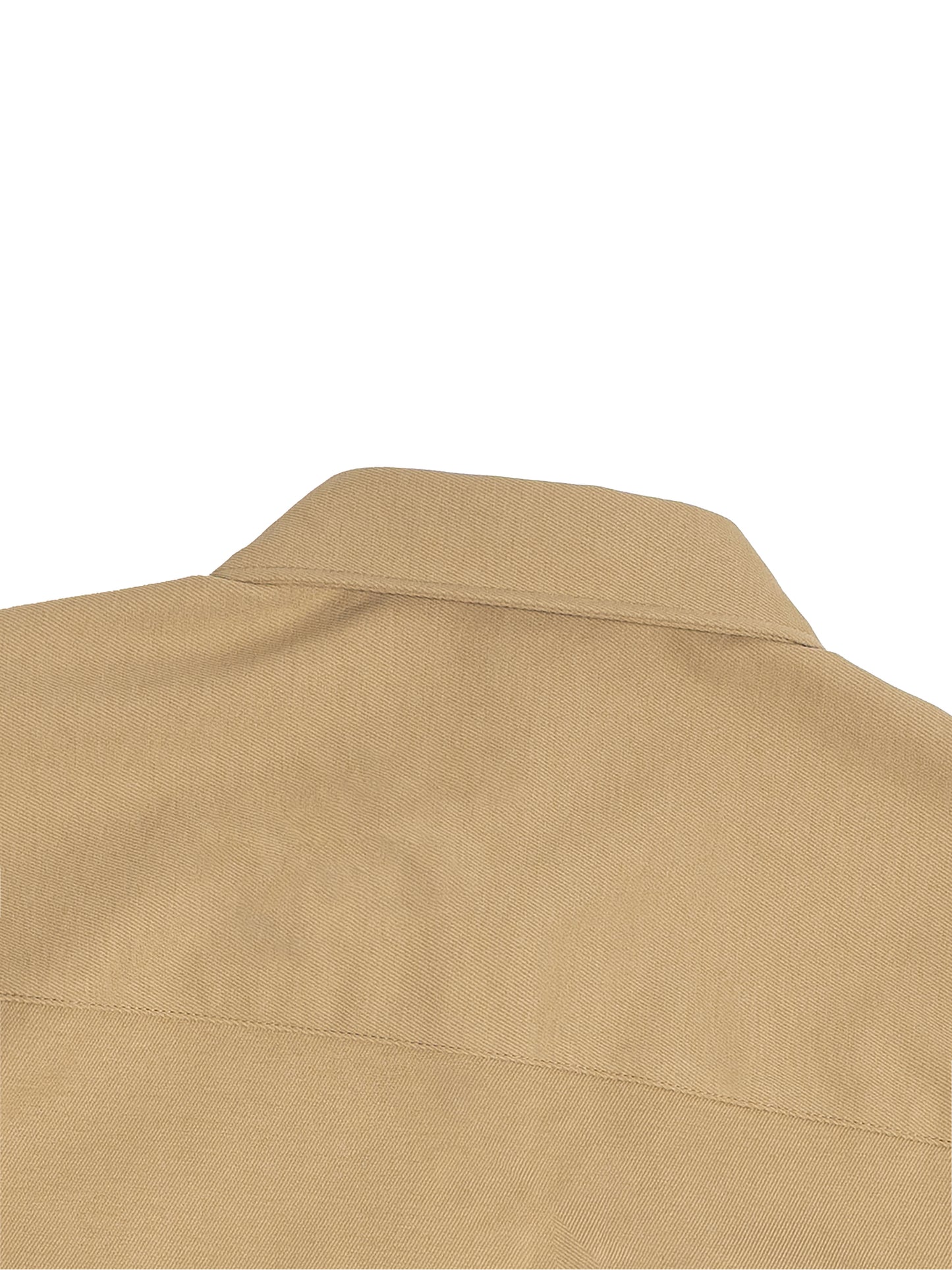 RELAXED LAPEL BUTTON SHIRT