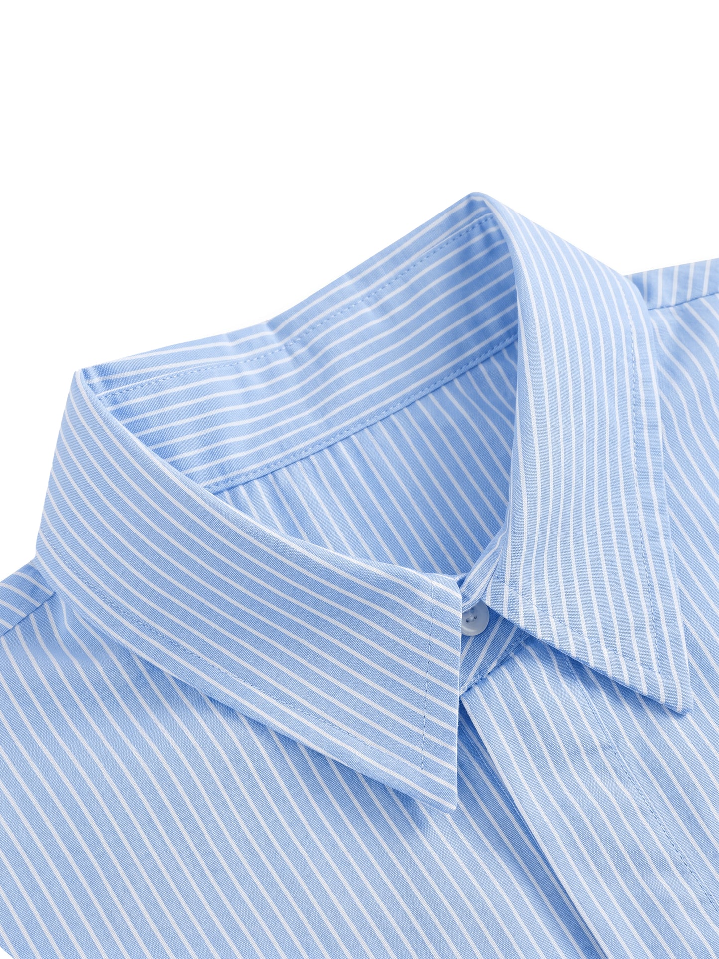 LIGHTWEIGHT CROPPED LAPEL SHIRT
