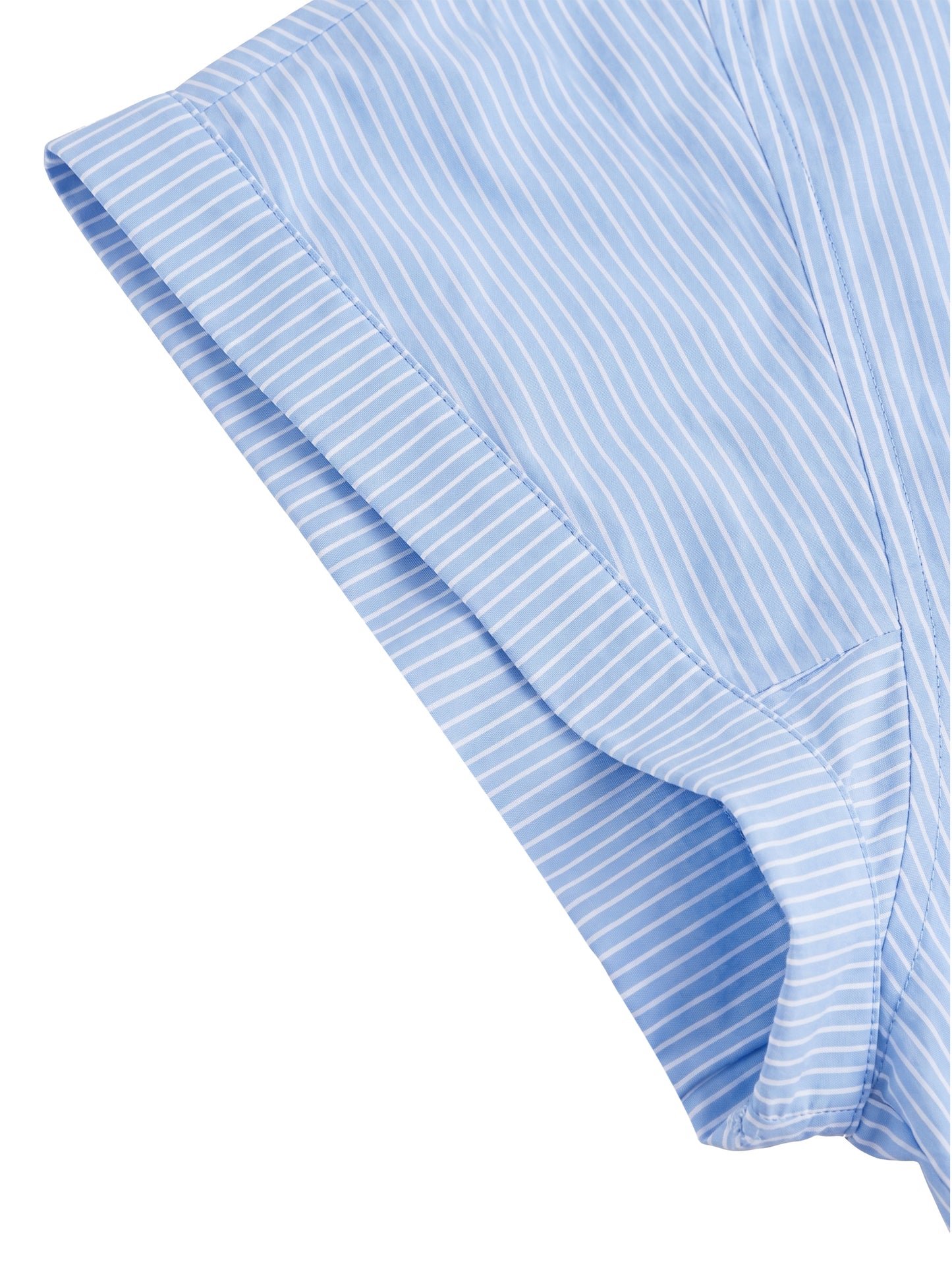 LIGHTWEIGHT CROPPED LAPEL SHIRT