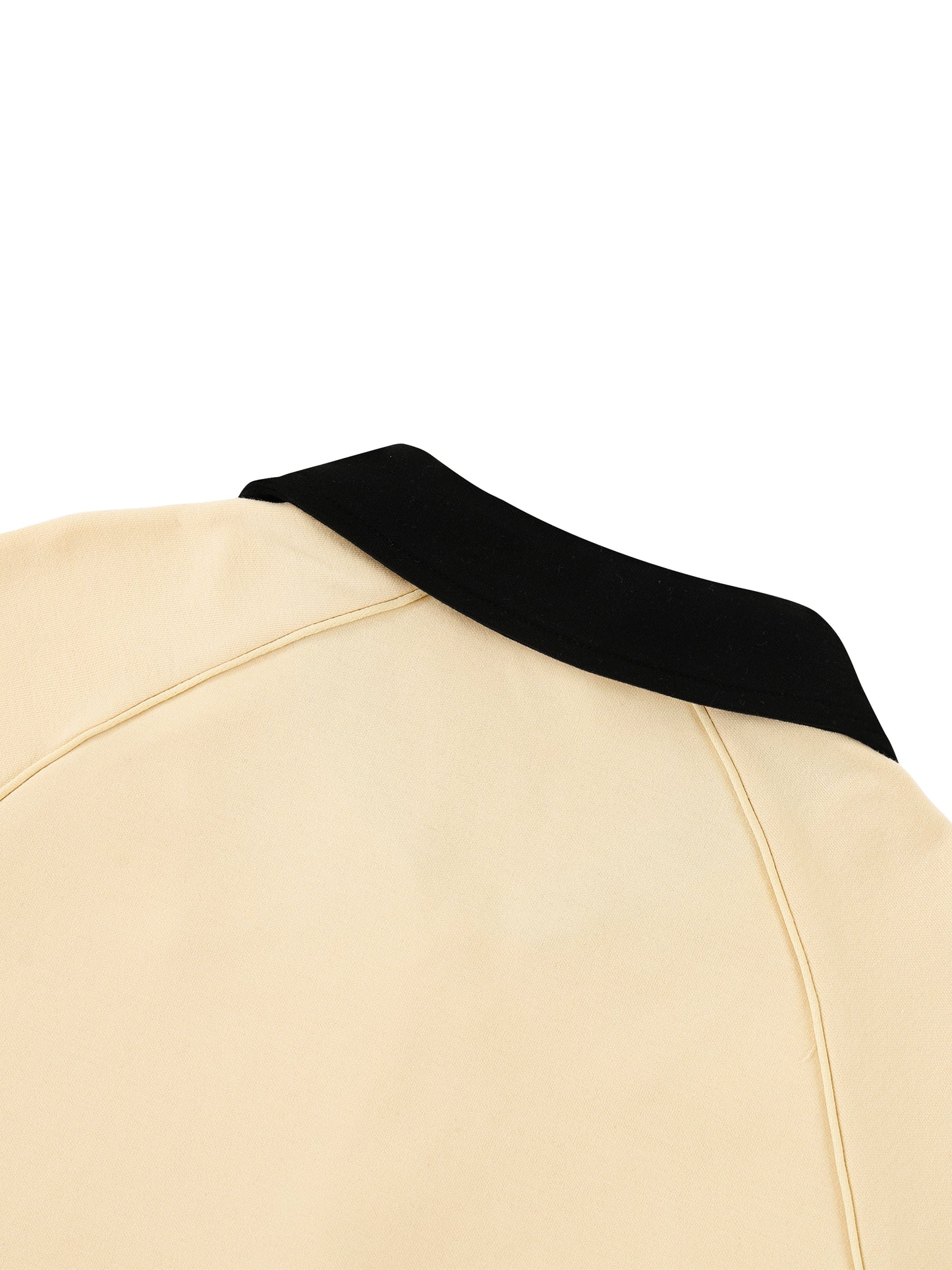 CROPPED RAGLAN LAPEL SHIRT
